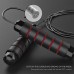 Factory Cheapest Price Fitness Adjustable Skipping Rope Tangle-Free Rapid Speed Jumping Rope Weighted Bearings Steel Jump Rope