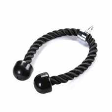 Best selling custom twin cord triceps pull down rope fitness equipment accessories