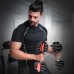 Wholesale Adjustable Dumbbell Fitness Neoprene Hex Rubber Coated Dumbbell Set For Strength Training Equipment