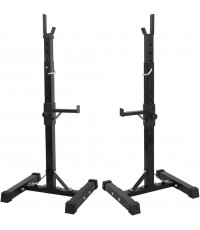 adjustable height dumbbell rack squat rack standing aid bar barbell placement dumbbell rack for Fitness equipment