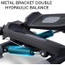 Factory wholesale Amazon Hot Sale Aerobic Exercise Stepper Foldable Adjustable Mini Cross Stepper With Resistance Band