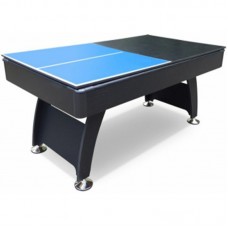 Multi Function MDF 7FT 3-in-1 Ping-pong & Dinning non-return ball Billiard table for Family Entertainment